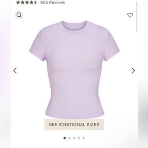SKIMS fits everybody t shirt